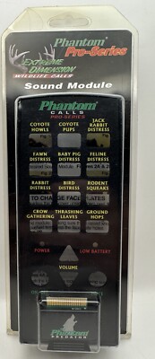 Extreme Dimensions Phantom Pro Wildlife Calls Sound Module Phantom Predator NOS
