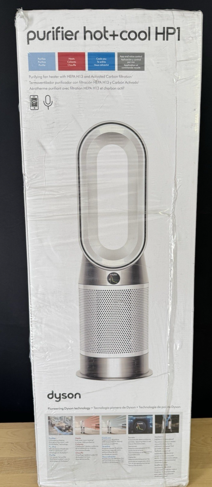 y*o様 新品　ダイソンdyson Purifier Hot + Cool HP Dyson Pure Hot+Cool, HP01 10-Speed HEPA Air Purifier (Covers