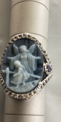 HSN Bles T Sterling Silver Ring Angel Ring Size 8