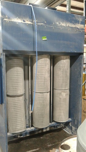 Nordson Industrial Dust Filtration System w/ Baldor 10 HP 3 PH Motor #1412KW