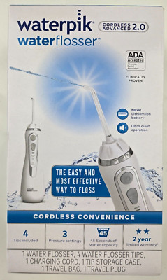 Waterpik Cordless Advanced Water Flosser For Teeth, Gums, Braces