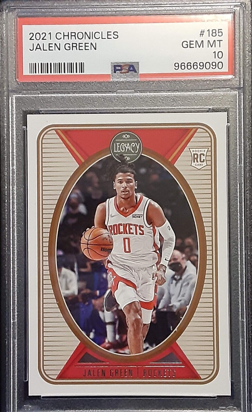 2021-22 Panini Chronicles Rookie RC PSA 10 GEM #185 - Jalen
