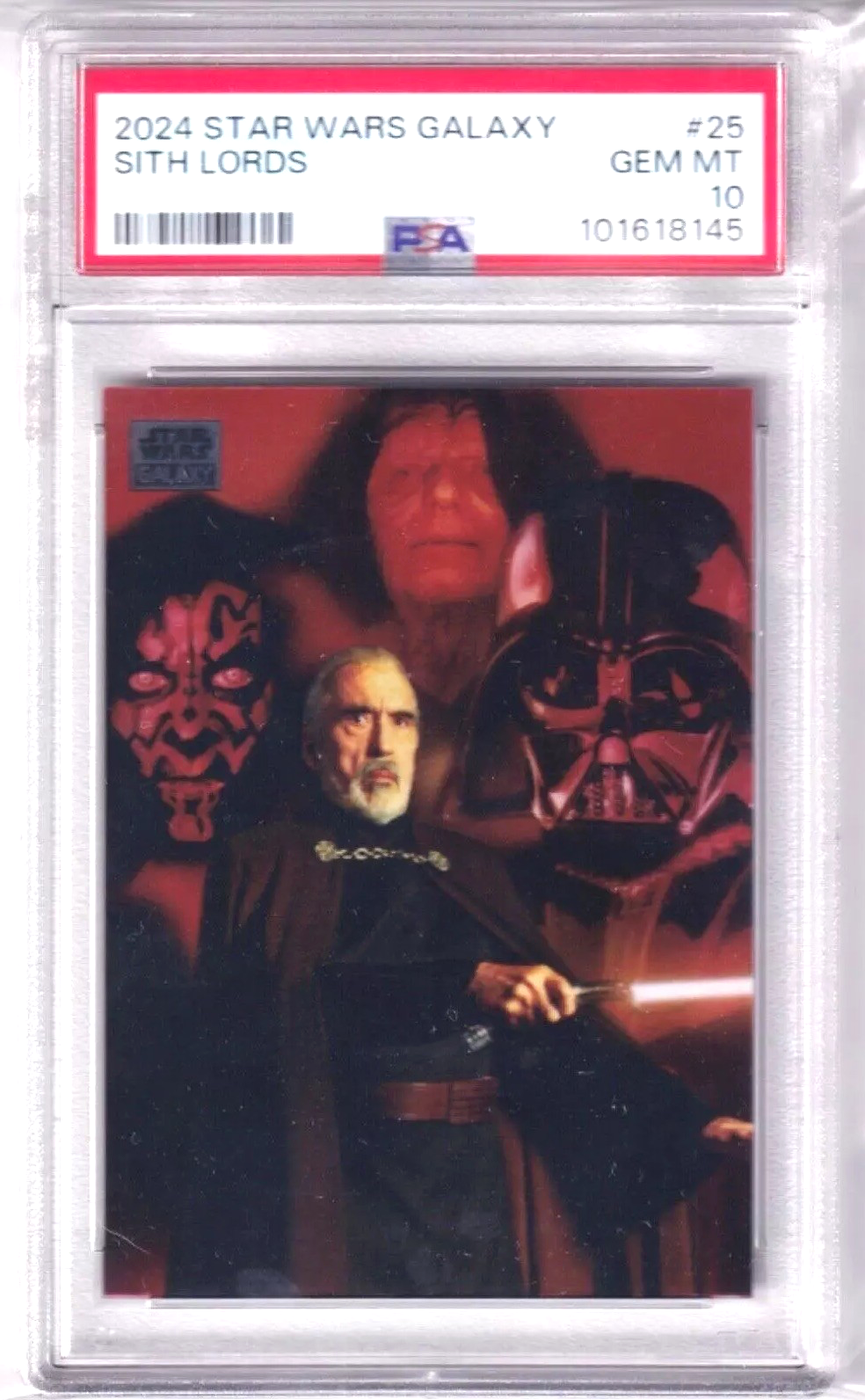 2024 Topps Chrome Star Wars Galaxy Sith Lords #25 PSA 10 | eBay