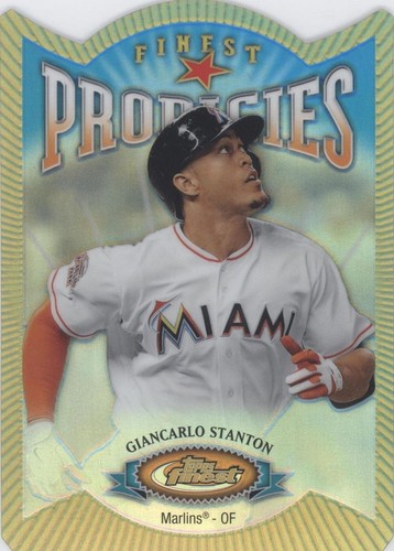 2013 Topps Finest - Giancarlo Stanton #P-GS