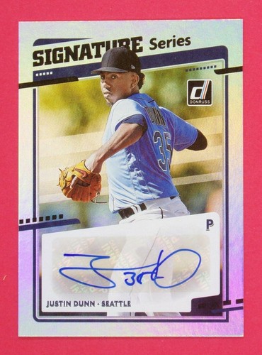 2020 Panini Donruss - Justin Dunn #86S-JU
