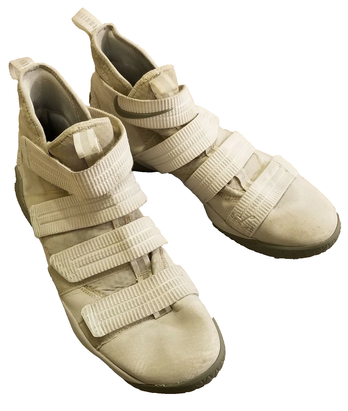 Nike Lebron Soldier XI SFG Men Size US 16 Bone Ivory 897646