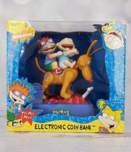 1997 Nickelodeon Rugrats Electronic Coin Bank - Tommy 1997 Nickelodeon Rugrats Electronic Coin Bank - Tommy