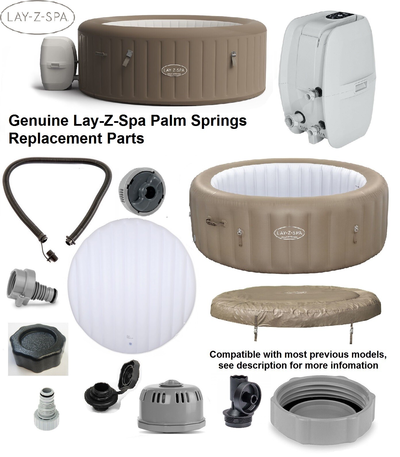 Lay Lay Z Spa Palm Springs Airjet Hot Tub Spa Replacement Parts
