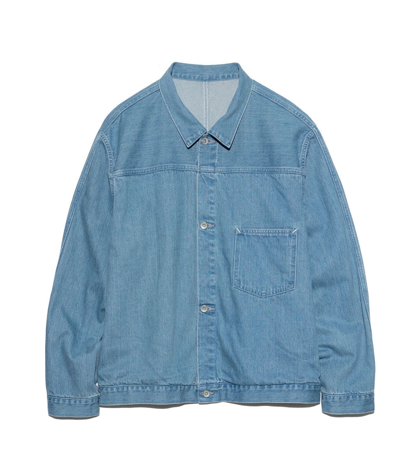 ASK availability First) nanamica Short Denim Jacket from