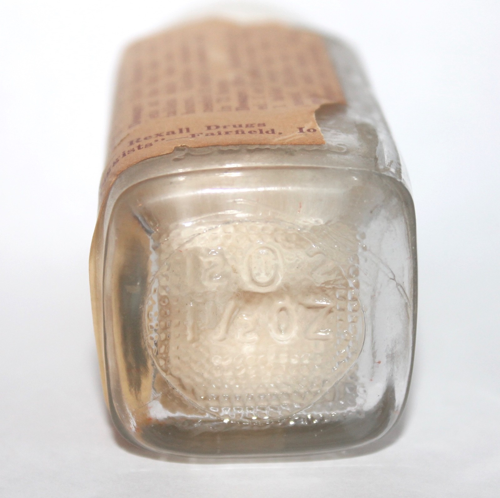 RARE Coricidin Bottle w/ Lid Duane Allman Glass Guitar Slide Neck Vtg Blues Rock