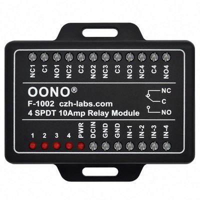 4 SPDT 10Amp Power Relay Module for Raspberry Pi etc IoT Project DC5V Version