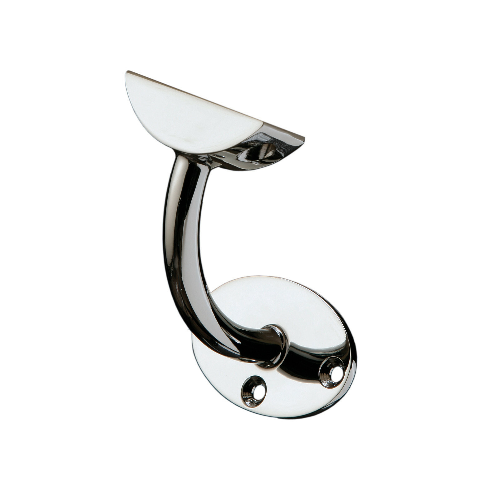 Fusion Mopstick Wall Handrail Bracket in Polished Chrome By Richard
