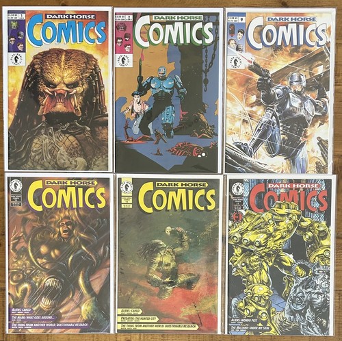Dark Horse Comics #1,2,9,15,16,23 Aliens + Predator NM Lot