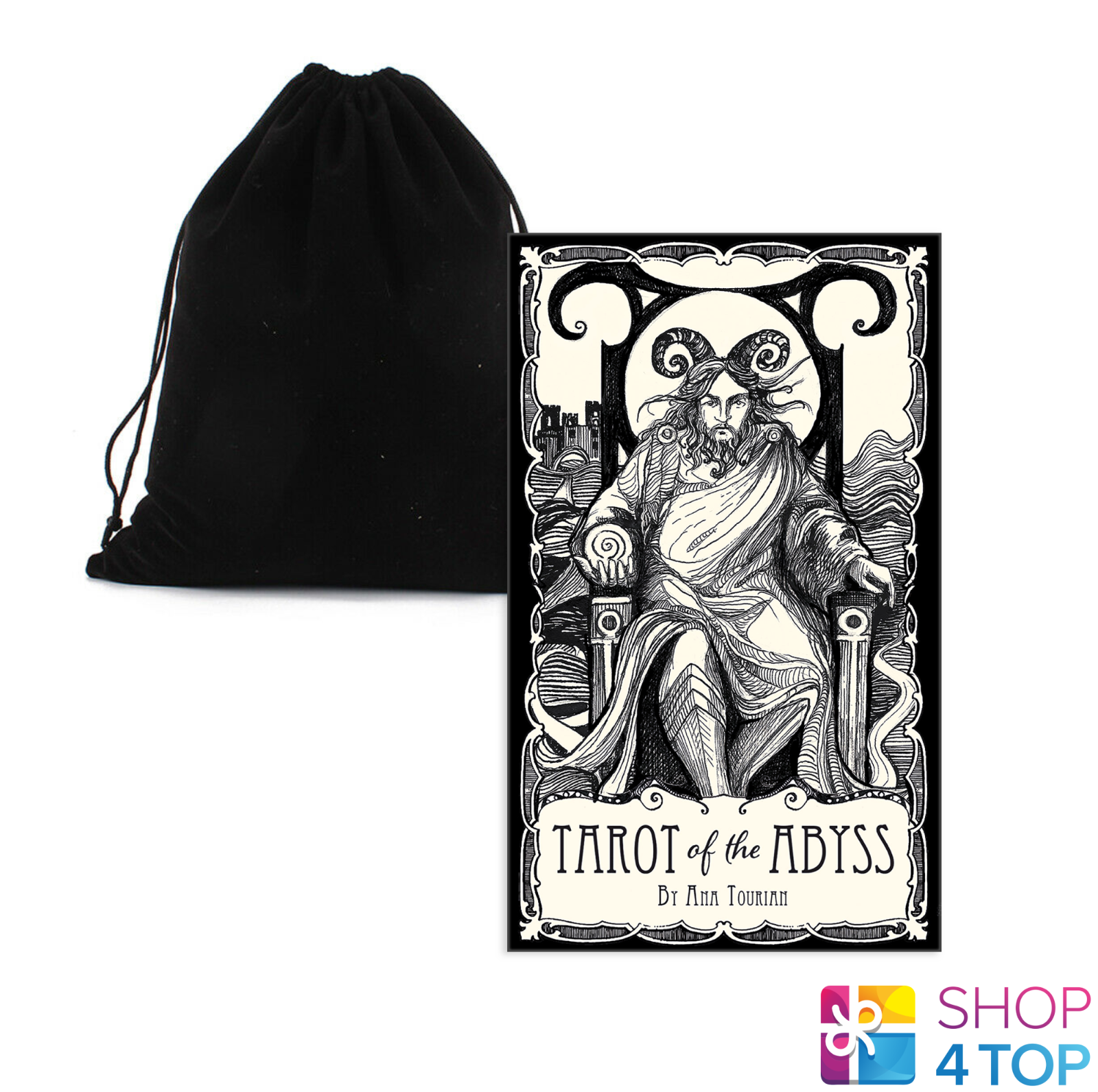 トランプ Abyss Tarot White & Black Abyss Tarot by &Play