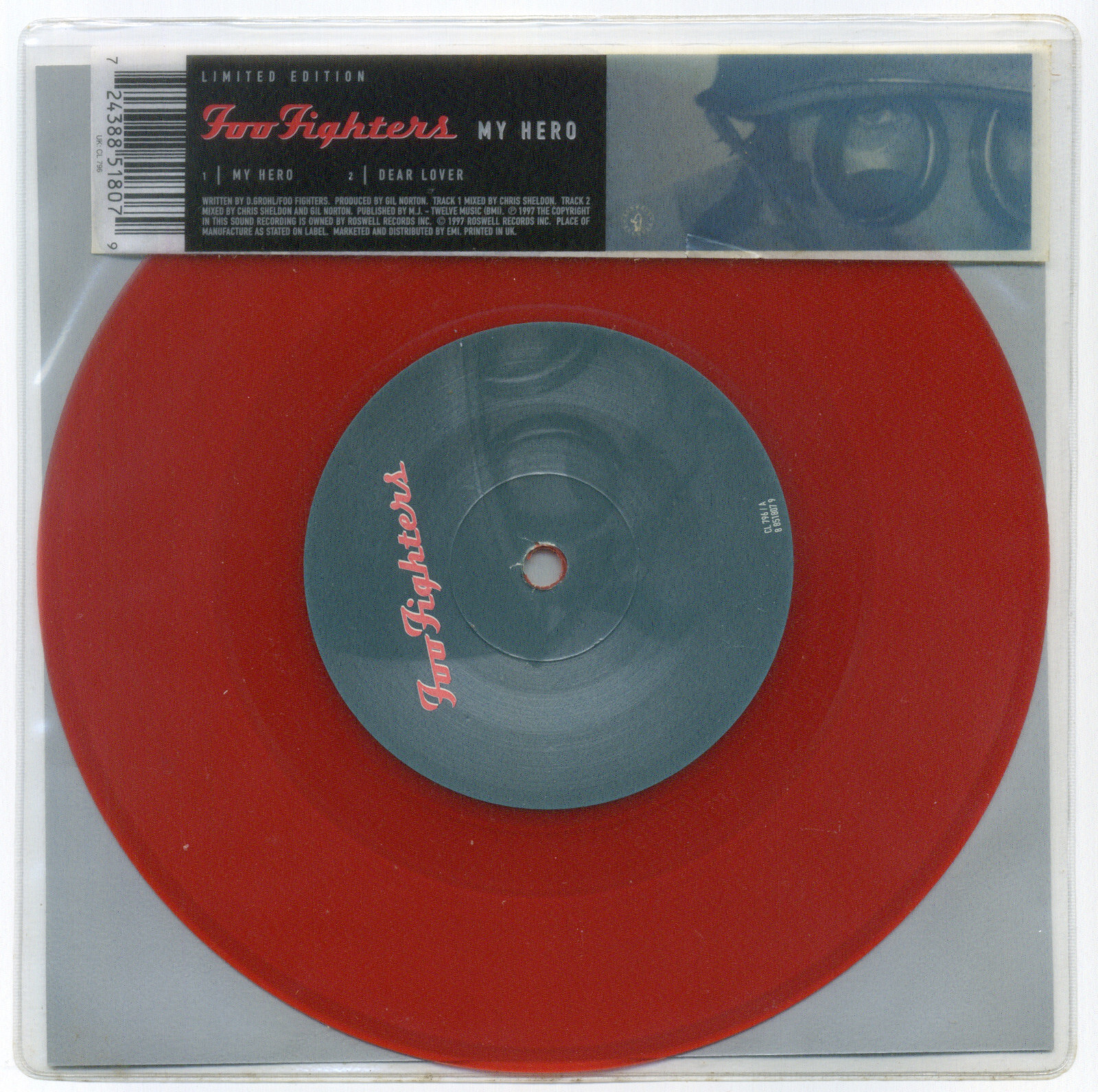 FOO FIGHTERS My Hero; 1996 7