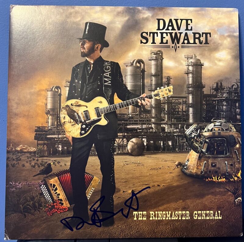 Dave Stewart signed The Ringmaster General 12" lp album