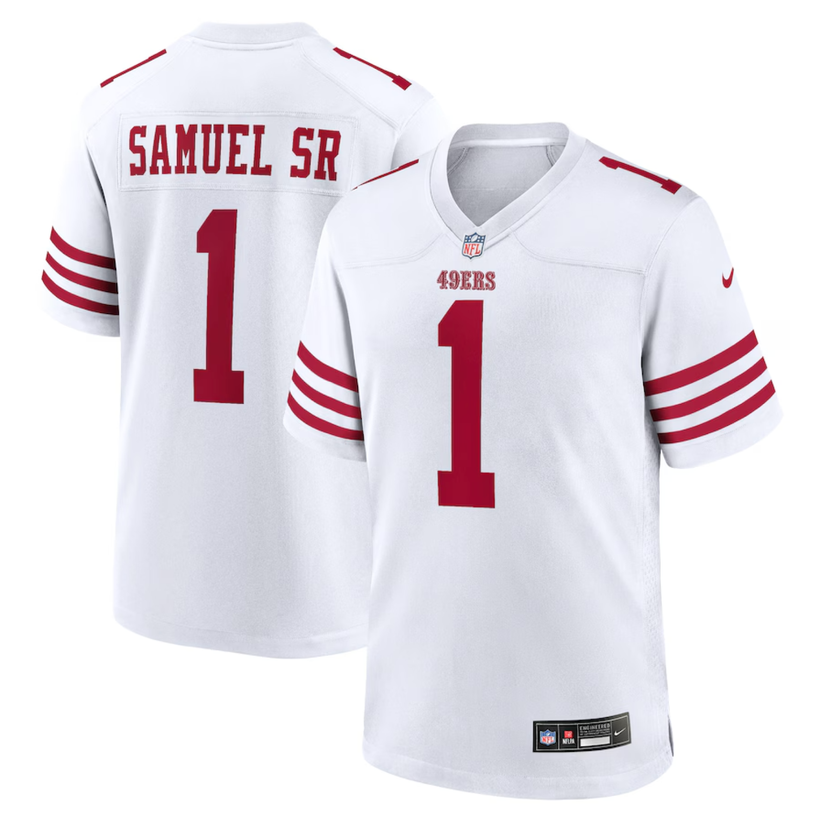 サンフランシスコ・49ers ユニフォーム 19 サミュエル　Lサイス サンフランシスコ・49ers ユニフォーム 19 サミュエル Lサイス