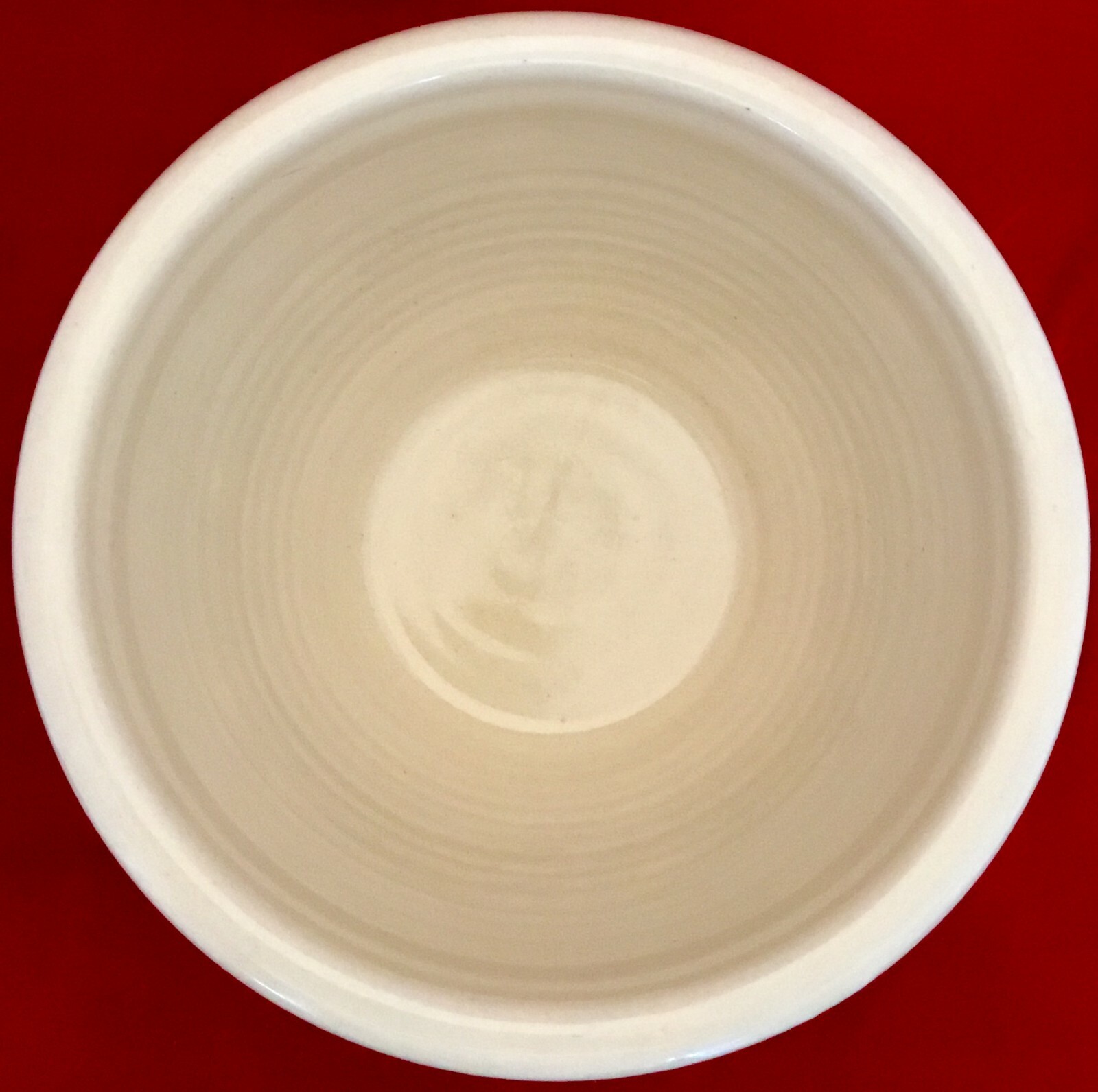 Shakers & Thangs Pottery Apples Stoneware Large Bowl or Planter Gilmer Texas EUC