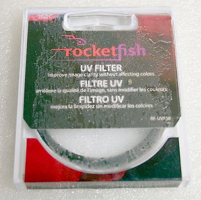 ROCKETFISH UV LENS FILTER 58MM - RF-UVF58