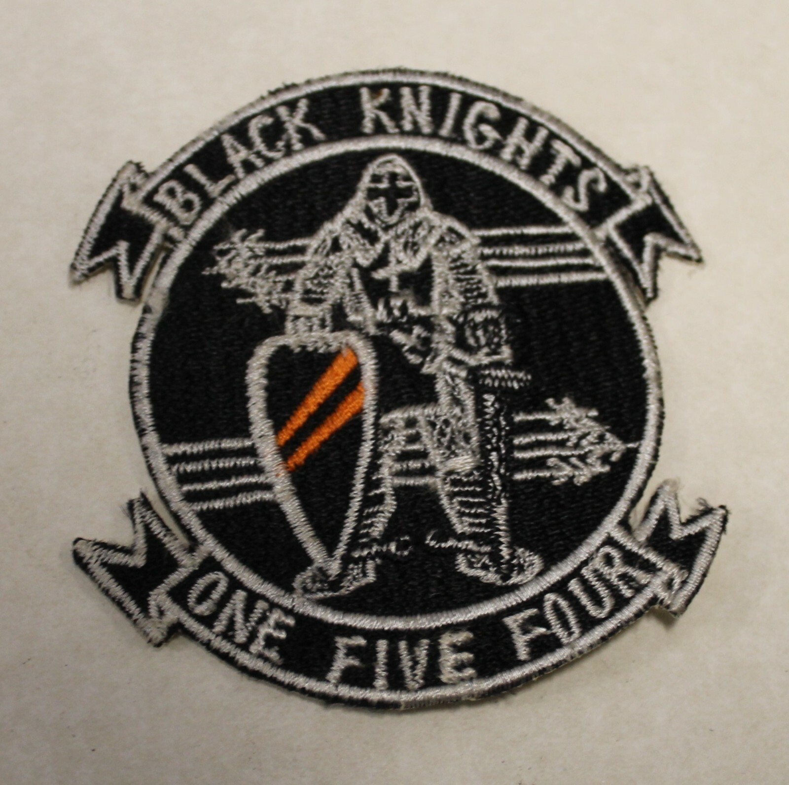 No.1140 ☆横振り刺繍パッチ☆ BLACK KNIGHTS VF-154 BLACK KNIGHTS VF-154 / ワッペン通販ショップ WAPPEN1970.com