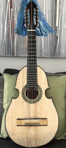 Puertorican Cuatro Handmade PR/Luthier+(Gig Bag) Cuatro Puertorriqueño Enterizo