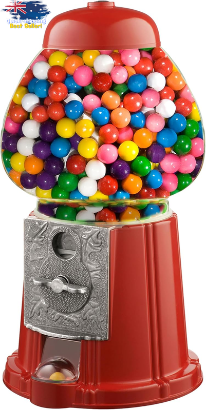 11" Vintage Gumball Machine Bank Toy - Great Northern Candy Dispenser