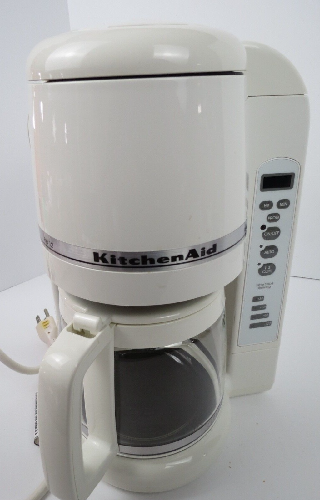 KitchenAid Pro KCM400WH3 Programmable 12 Cup Drip Coffee Maker White