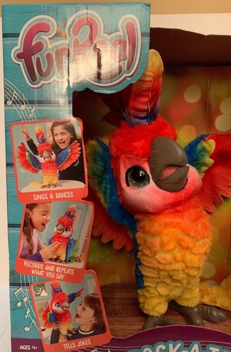 FurReal Rock-A-Too Talking Show Bird Target Exclusive. Hasbro. Free Batteries