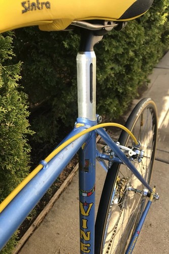 Vintage 1980s Viner Special Professional Columbus TT 57cm Gipiemme Italy Bike