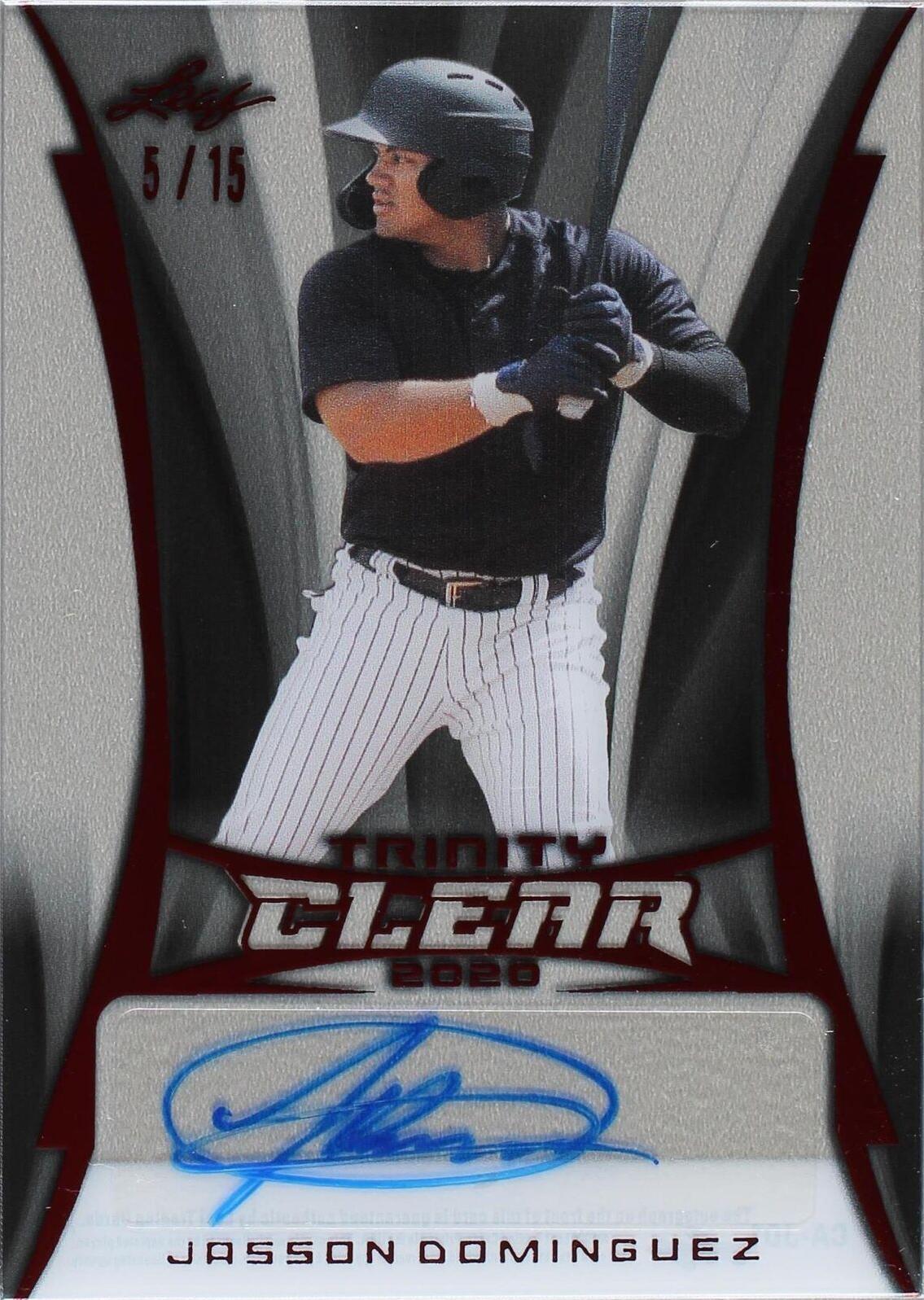 2020 Leaf Trinity - Jasson Dominguez #CA-JD1