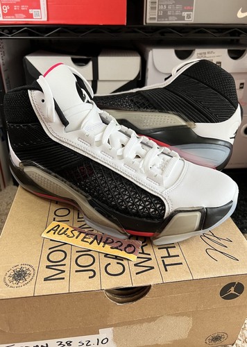 【最終値下げ】AIR Jordan 38 PF NEW $200 NIKE AIR JORDAN 38 XXX8 FUNDAMENTALS Black Red sz