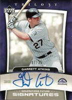 2005 Upper Deck Trilogy - Garrett Atkins #FU-GA