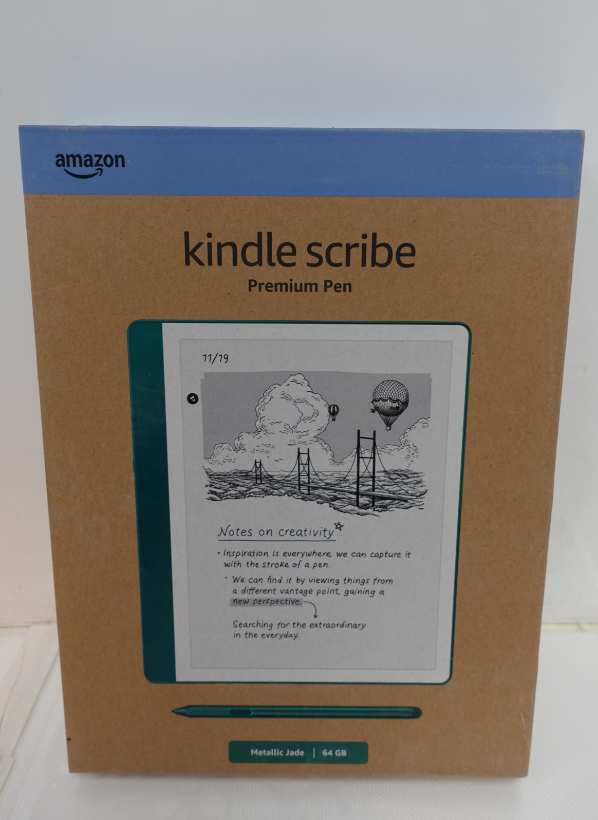 Kindle Scribe 2024年発売 メタリックジェイド64GB 未使用 Amazon Kindle Scribe (64GB) 2024 Metallic Jade B0CZB9Z477