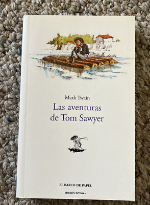 LAS AVENTURAS DE TOM SAWYER - Mark Twain - Paperback  in Spanish - VG