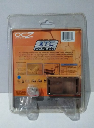 OCZ Technology XTC Memory Cooler New