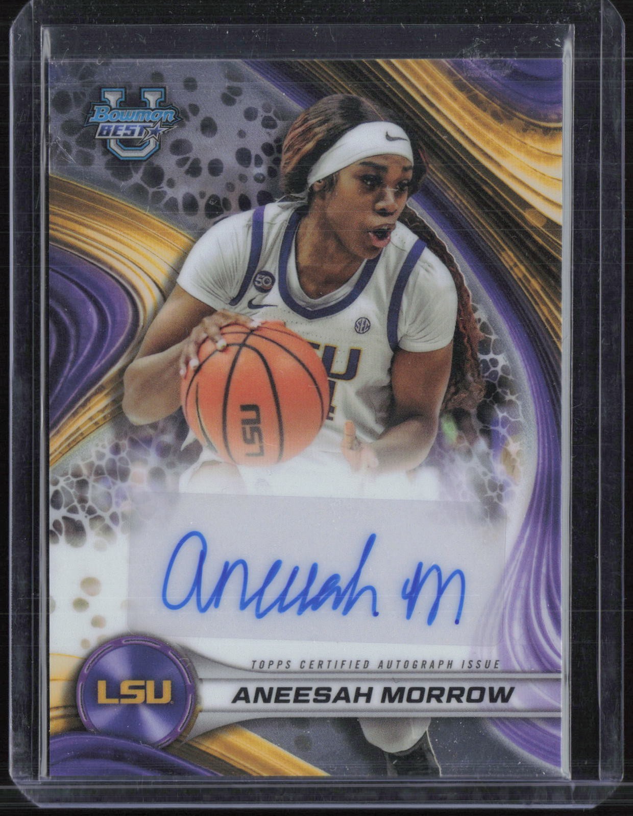 2024 Bowman Chrome U Best Aneesah Morrow Auto Autograph