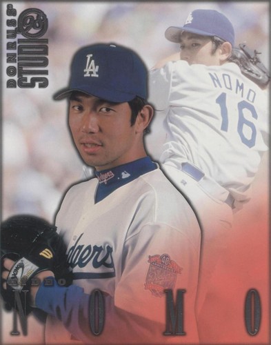 1998 Donruss Studio - Hideo Nomo #16
