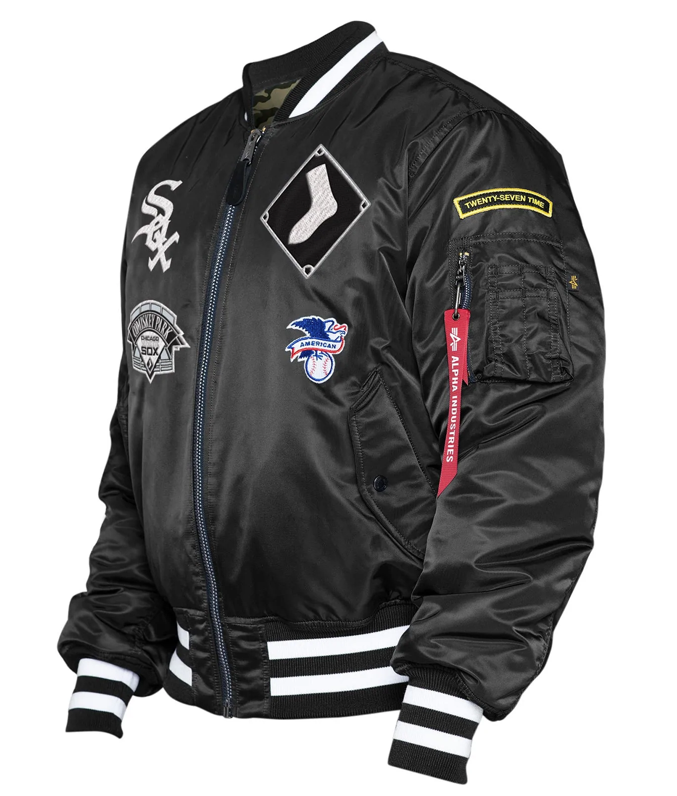MEN Alpha Industries x New ERA MA-1 CHICAGO WHITE SOX Bomber MEN Alpha Industries x New ERA MA-1 CHICAGO WHITE SOX Bomber