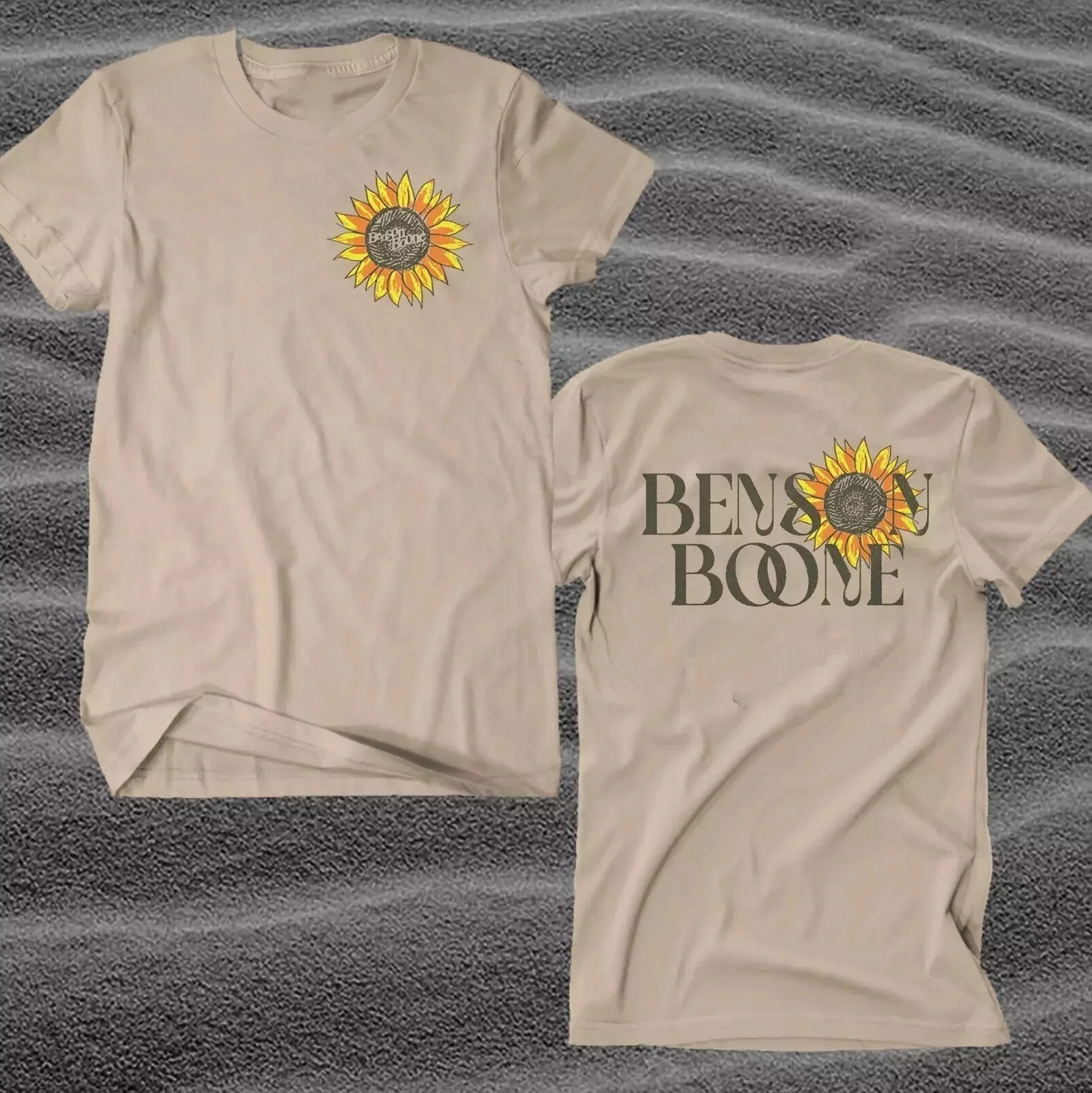 Benson Boone ベンソンブーン　Tシャツ（サイズS） HOT!!! Benson Boone Sunflower Tour 2025 T-Shirt | eBay