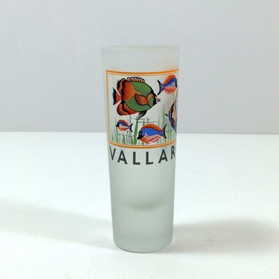 shooter杯,shooter vallarta souvenir tall double shooter liquor shot glass man cave