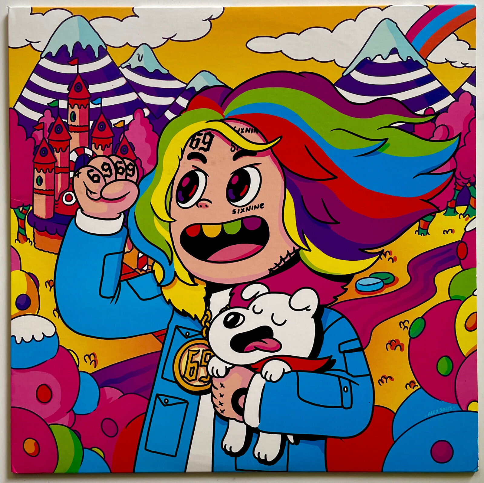 TEKASHI 69 6IX9INE Album DAY69 GRADUATION DAY Rainbow Vinyl TEKASHI 69 6IX9INE Album DAY69 GRADUATION DAY Rainbow Vinyl