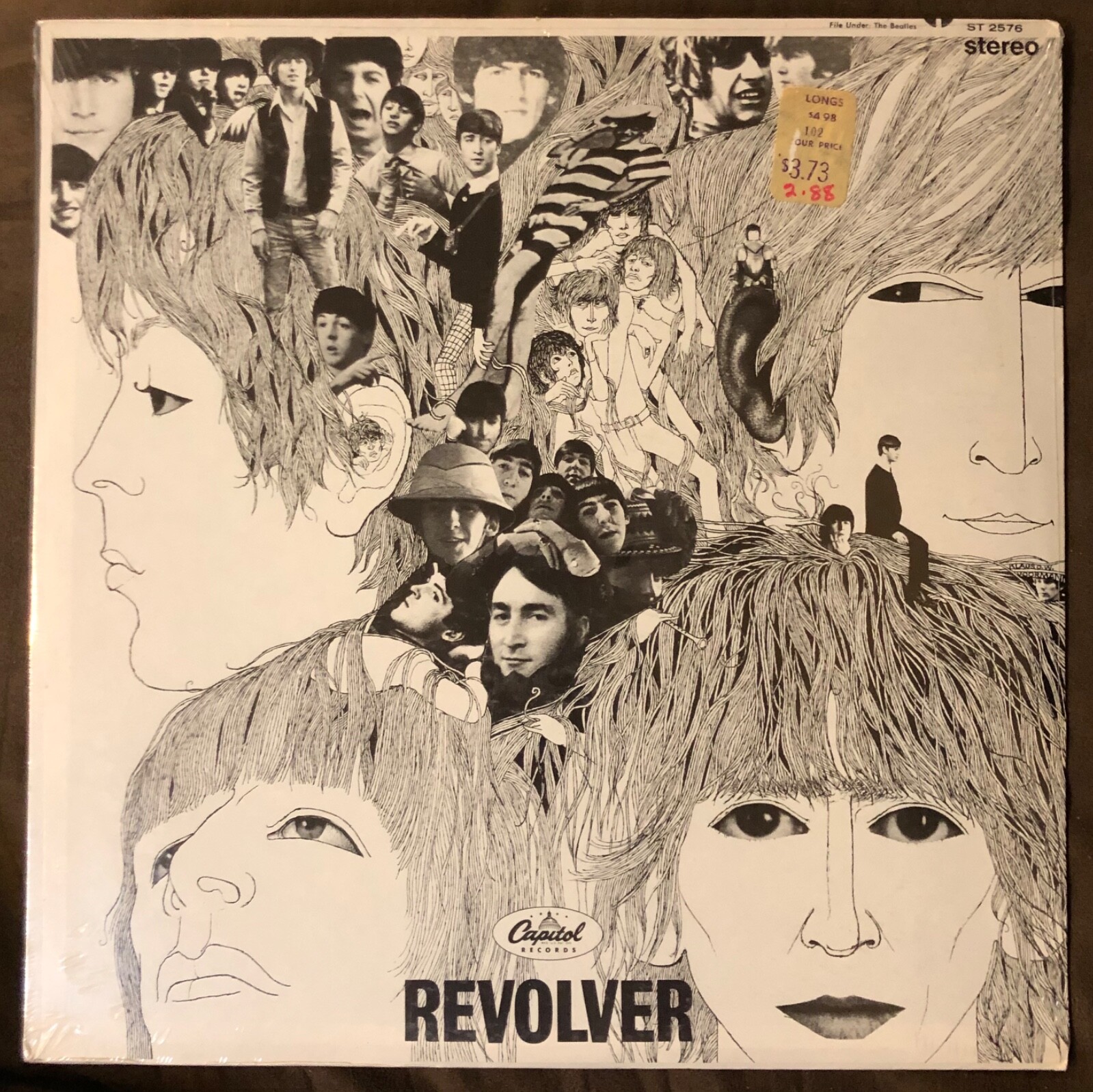 ビートルズ REVOLVER レコード Capitol 1966年 The Beatles Revolver 1966 Original Capital Monophonic T 2576
