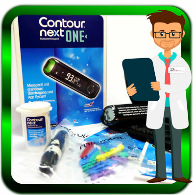 CONTOUR NEXT ONE Blutzuckermessgerät Starterset mg/dL  ►Händler◄