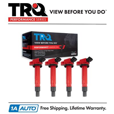 TRQ Performance Ignition Coil Set Fits 08-22 Lexus 08-15 Scion 05-22 Toyota