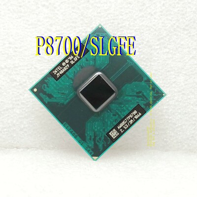 Intel Core 2 P8700 (SLGFE Dual Core 3M Cache 2.53 GHz 1066MHz Notebook Processor