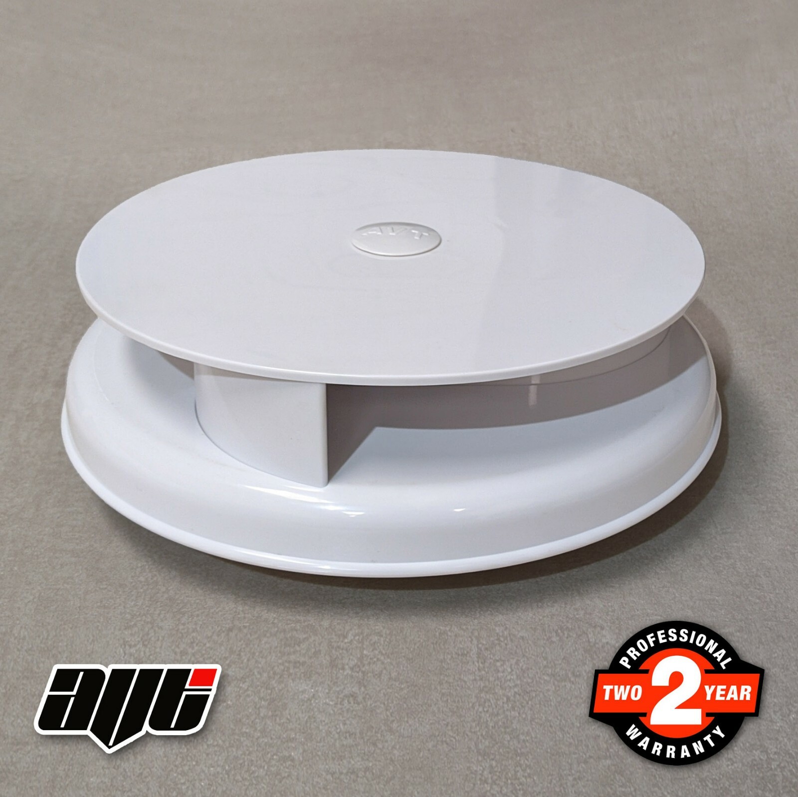 Rotary Wind Driven WHITE Van Roof Vent Vauxhall Combo, Movano, Astra