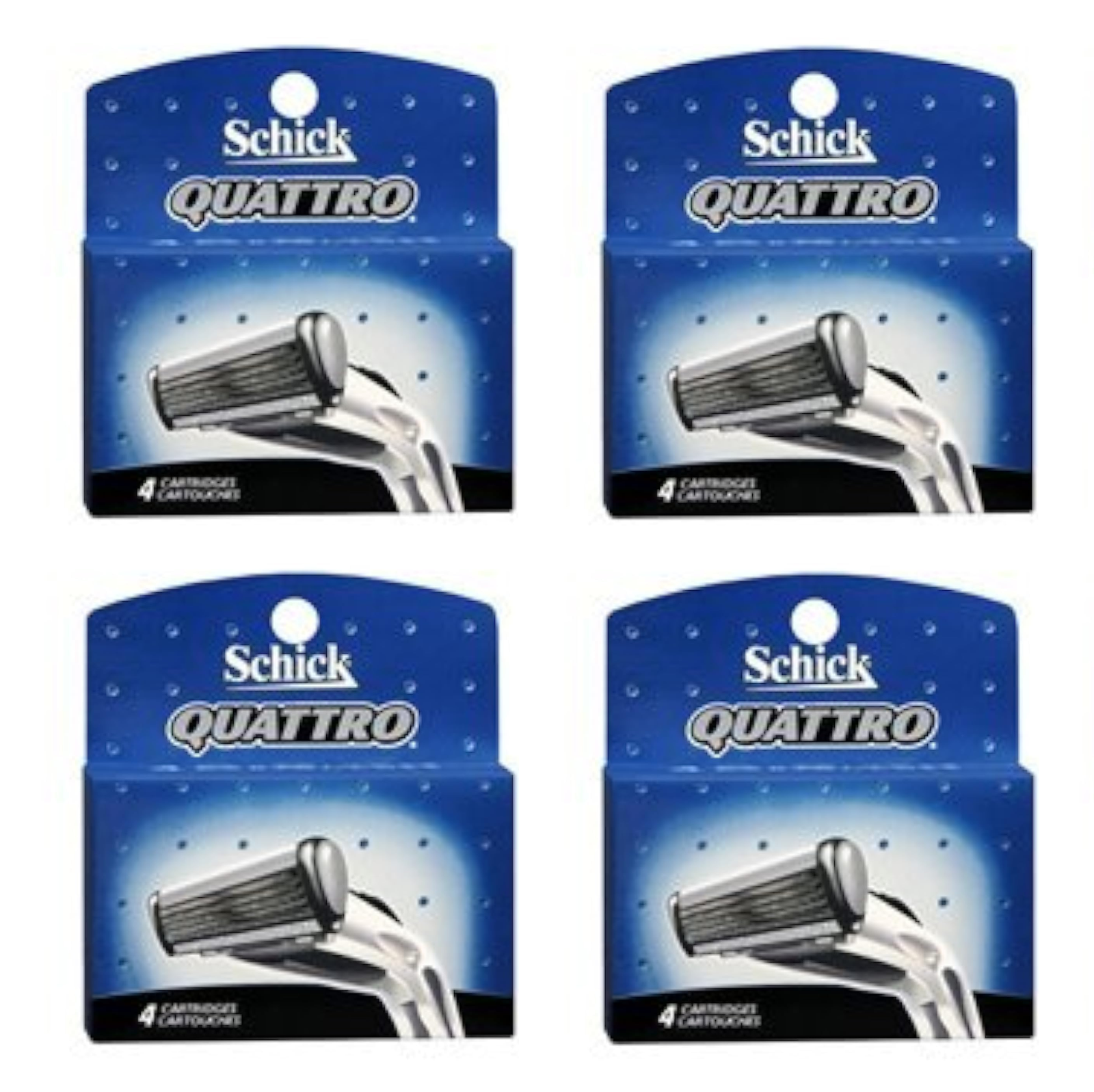 Schick Quattro for Men Razor Blade Refill Cartridges , 16 Co