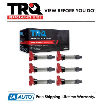 TRQ Ignition Coil Set Fits Buick Cadillac Chevrolet GMC Pontiac Saturn Suzuki