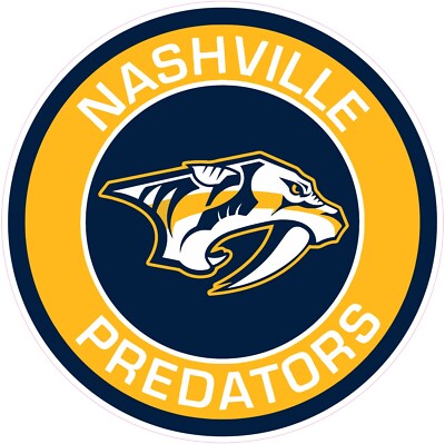 Nashville Predators HTV Heat Press Transfer Vinyl Iron On (NOT A PATCH)