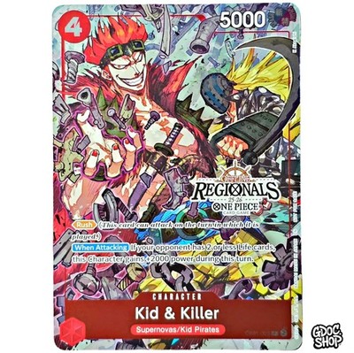 One Piece Kid & Killer EB01-Regional Participation Pack 2025 Vol.2 Promo English